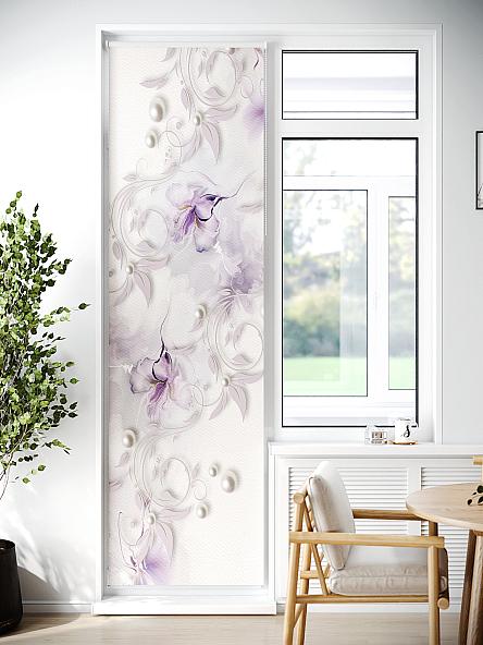 Рулонная штора для кухни для детской Лиритиск - 38 - ширина 68 см - фото 7