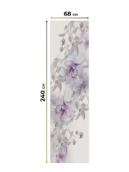 Рулонная штора для кухни для детской Лиритиск - 38 - ширина 68 см - фото 8