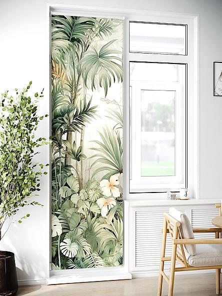 Рулонная штора для кухни для детской Лиритиск - 39 - ширина 68 см - фото 2