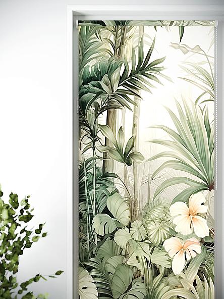 Рулонная штора для кухни для детской Лиритиск - 39 - ширина 68 см - фото 4