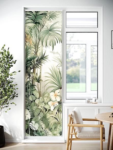 Рулонная штора для кухни для детской Лиритиск - 39 - ширина 68 см - фото 7