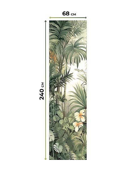 Рулонная штора для кухни для детской Лиритиск - 39 - ширина 68 см - фото 8