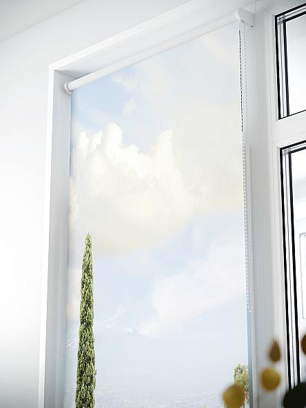 Рулонная штора для кухни для детской Лиритиск - 40 - ширина 68 см - фото 3