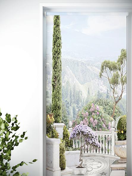 Рулонная штора для кухни для детской Лиритиск - 40 - ширина 68 см - фото 4