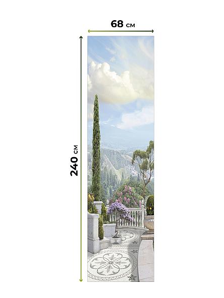 Рулонная штора для кухни для детской Лиритиск - 40 - ширина 68 см - фото 8