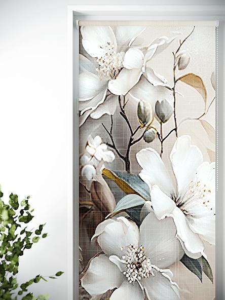 Рулонная штора для кухни для детской Лиритиск - 41 - ширина 68 см - фото 4