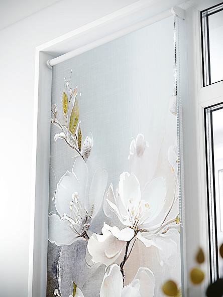 Рулонная штора для кухни для детской Лиритиск - 42 - ширина 68 см - фото 3