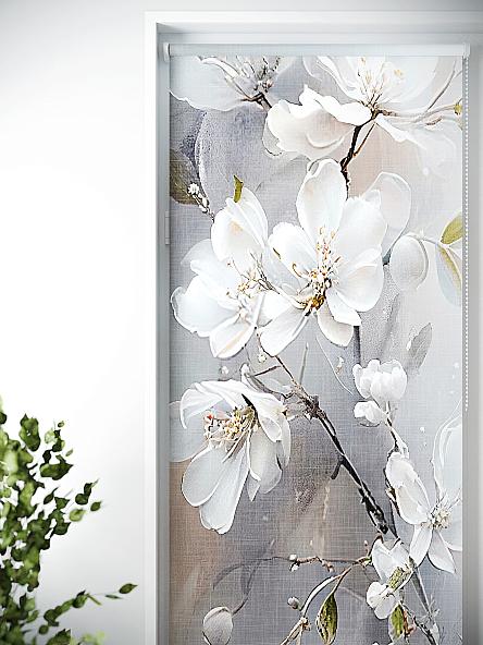 Рулонная штора для кухни для детской Лиритиск - 42 - ширина 68 см - фото 4