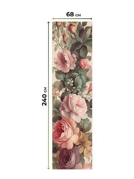 Рулонная штора для кухни для детской Лиритиск - 43 - ширина 68 см - фото 8