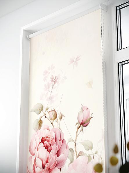 Рулонная штора для кухни для детской Лиритиск - 44 - ширина 68 см - фото 3