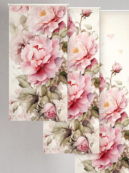 Рулонная штора для кухни для детской Лиритиск - 44 - ширина 68 см - фото 6