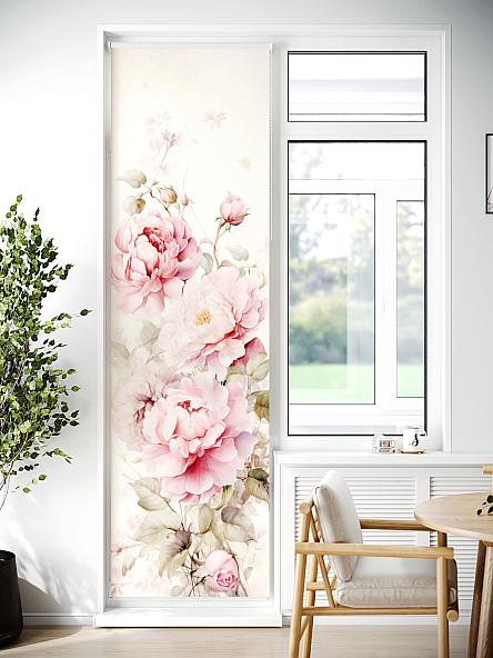 Рулонная штора для кухни для детской Лиритиск - 44 - ширина 68 см - фото 7