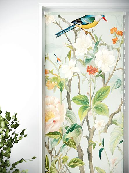 Рулонная штора для кухни для детской Лиритиск - 45 - ширина 68 см - фото 4