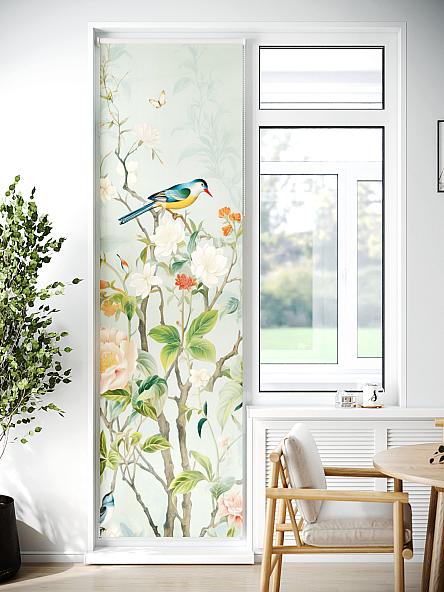 Рулонная штора для кухни для детской Лиритиск - 45 - ширина 68 см - фото 7