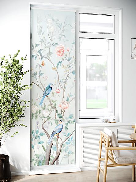 Рулонная штора для кухни для детской Лиритиск - 46 - ширина 68 см - фото 2