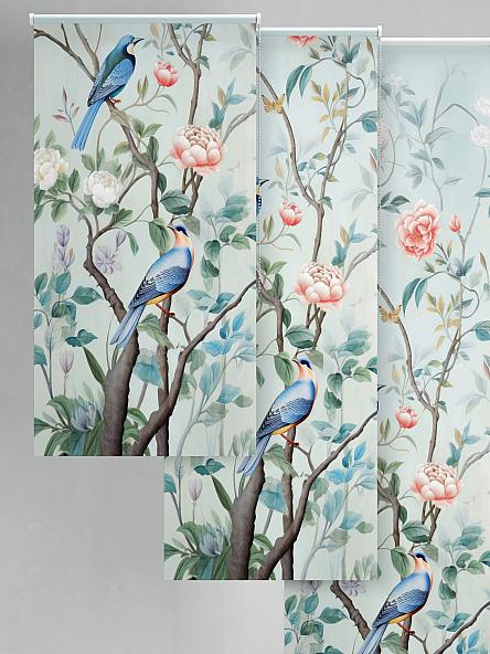 Рулонная штора для кухни для детской Лиритиск - 46 - ширина 68 см - фото 6