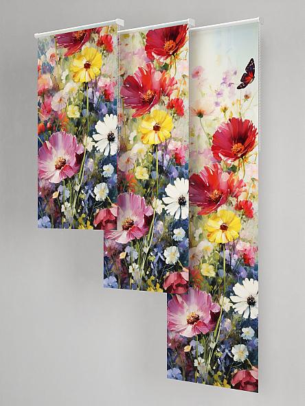 Рулонная штора для кухни для детской Лиритиск - 47 - ширина 68 см - фото 5