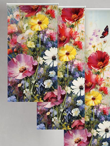 Рулонная штора для кухни для детской Лиритиск - 47 - ширина 68 см - фото 6