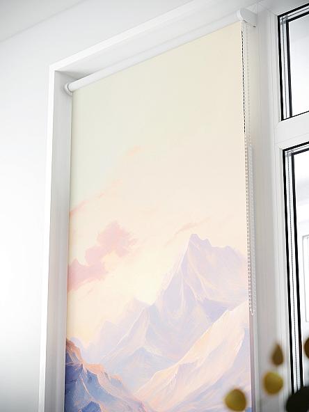 Рулонная штора для кухни для детской Лиритиск - 48 - ширина 68 см - фото 3