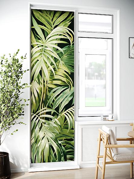 Рулонная штора для кухни для детской Лиритиск - 49 - ширина 68 см - фото 2