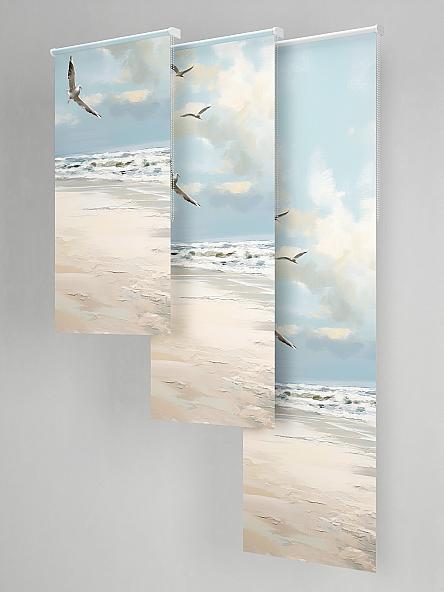 Рулонная штора для кухни для детской Лиритиск - 50 - ширина 68 см - фото 5