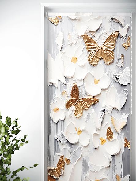 Рулонная штора для кухни для детской Лиритиск - 51 - ширина 68 см - фото 4