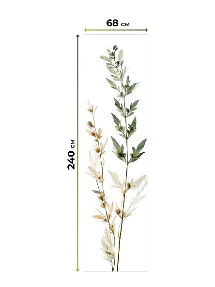 Рулонная штора для кухни для детской Лиритиск - 52 - ширина 68 см - фото 8