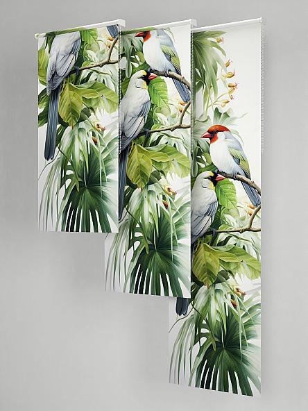 Рулонная штора для кухни для детской Лиритиск - 53 - ширина 68 см - фото 5