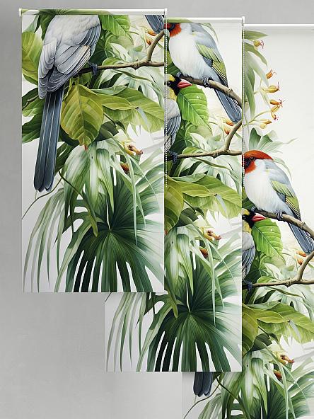 Рулонная штора для кухни для детской Лиритиск - 53 - ширина 68 см - фото 6