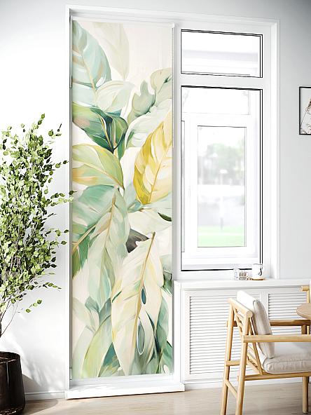 Рулонная штора для кухни для детской Лиритиск - 54 - ширина 68 см - фото 2