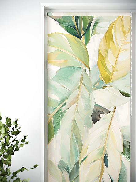 Рулонная штора для кухни для детской Лиритиск - 54 - ширина 68 см - фото 4