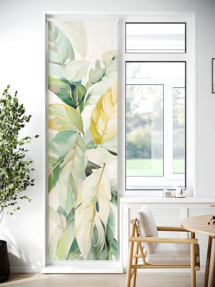 Рулонная штора для кухни для детской Лиритиск - 54 - ширина 68 см - фото 7