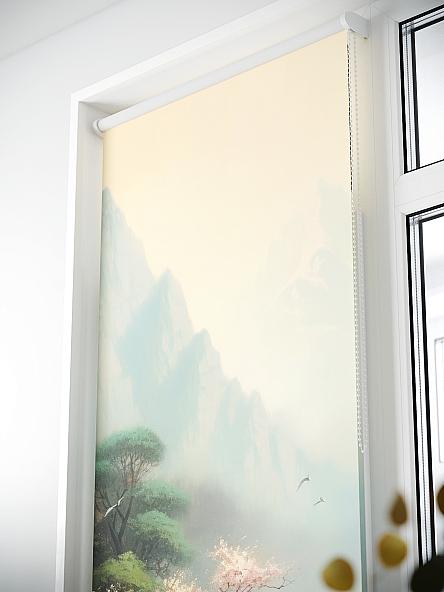 Рулонная штора для кухни для детской Лиритиск - 55 - ширина 68 см - фото 3