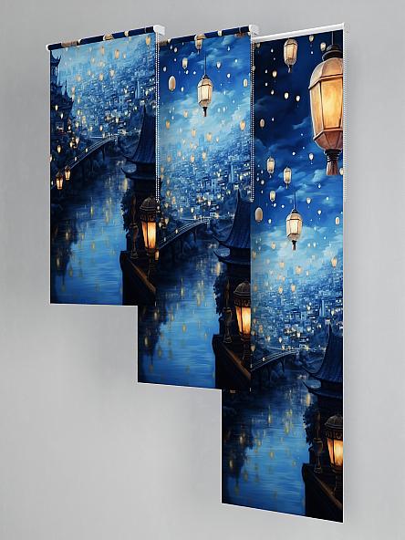 Рулонная штора для кухни для детской Лиритиск - 56 - ширина 68 см - фото 5