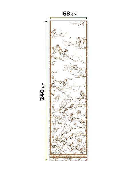 Рулонная штора для кухни для детской Лиритиск - 58 - ширина 68 см - фото 8