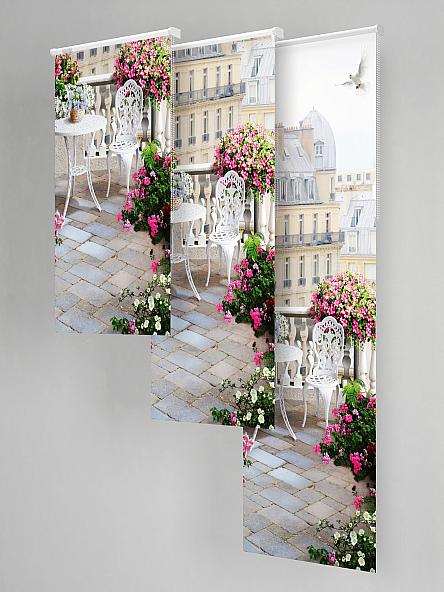 Рулонная штора для кухни для детской Лиритиск - 59 - ширина 68 см - фото 5