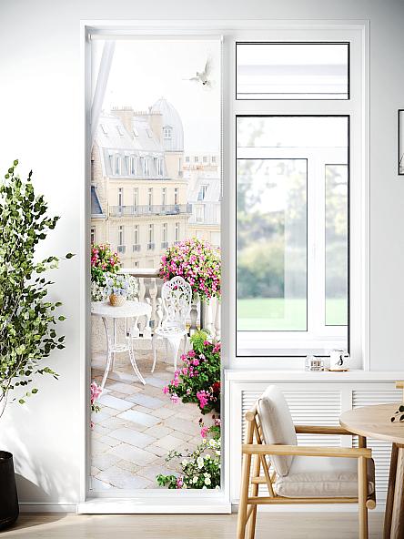 Рулонная штора для кухни для детской Лиритиск - 59 - ширина 68 см - фото 7