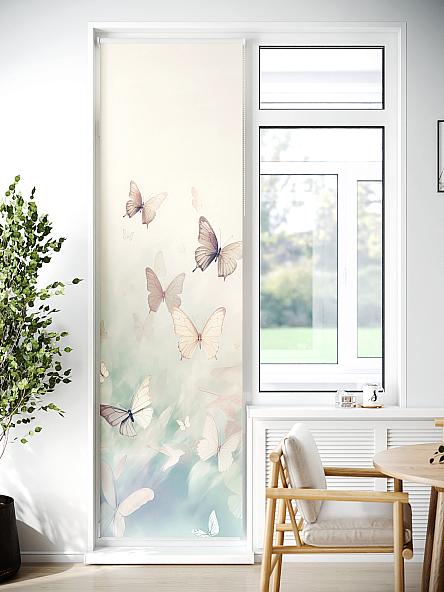 Рулонная штора для кухни для детской Лиритиск - 60 - ширина 68 см - фото 7