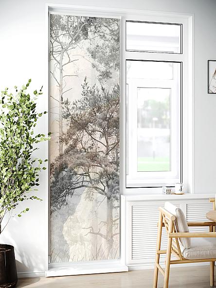 Рулонная штора для кухни для детской Лиритиск - 61 - ширина 68 см - фото 2