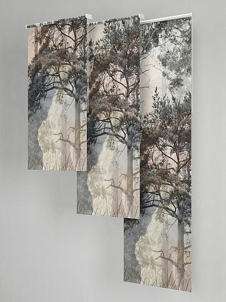 Рулонная штора для кухни для детской Лиритиск - 61 - ширина 68 см - фото 5