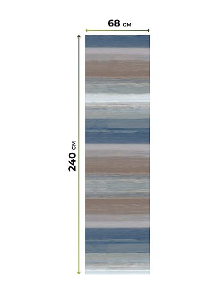 Рулонная штора для кухни для детской Лиритиск - 63 - ширина 68 см - фото 8