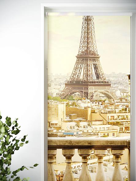 Рулонная штора для кухни для детской Лиритиск - 66 - ширина 68 см - фото 4