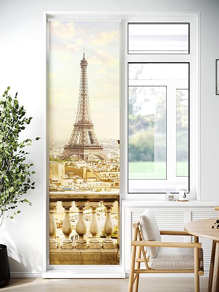 Рулонная штора для кухни для детской Лиритиск - 66 - ширина 68 см - фото 7