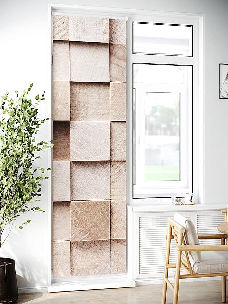 Рулонная штора для кухни для детской Лиритиск - 67 - ширина 68 см - фото 2