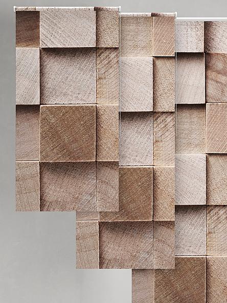 Рулонная штора для кухни для детской Лиритиск - 67 - ширина 68 см - фото 6