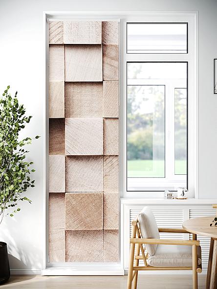 Рулонная штора для кухни для детской Лиритиск - 67 - ширина 68 см - фото 7