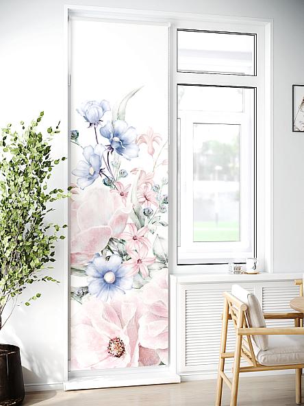 Рулонная штора для кухни для детской Лиритиск - 69 - ширина 68 см - фото 2