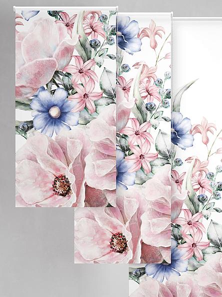 Рулонная штора для кухни для детской Лиритиск - 69 - ширина 68 см - фото 6