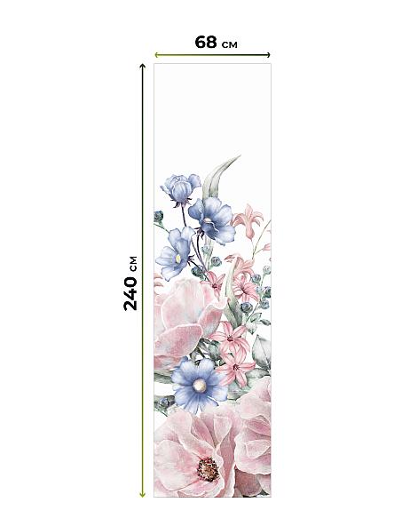 Рулонная штора для кухни для детской Лиритиск - 69 - ширина 68 см - фото 8