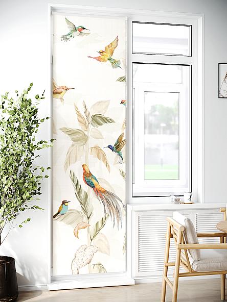 Рулонная штора для кухни для детской Лиритиск - 71 - ширина 68 см - фото 2